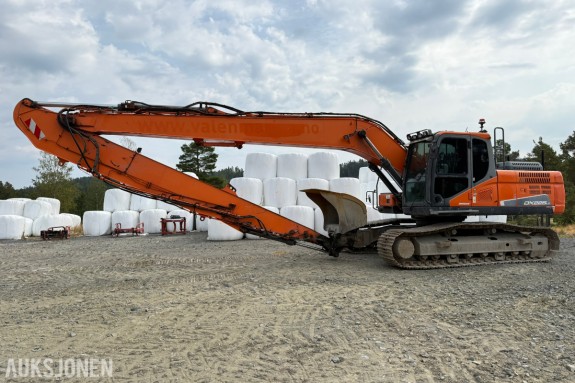 2019 Doosan DX225LC-5 Long Reach – Langgraver – Makin 3D – HK-feste – 3688 timer
