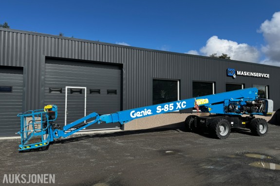 2021 Genie S-85 XC Bomlift - 4x4 - selges som delemaskin / rep.objekt