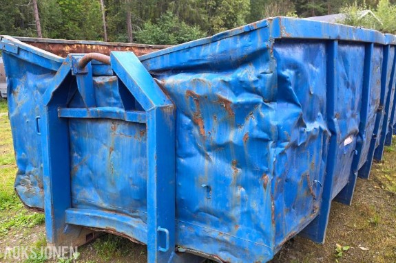 krokcontainer - krokflak - Lastebil - 22 kubikk