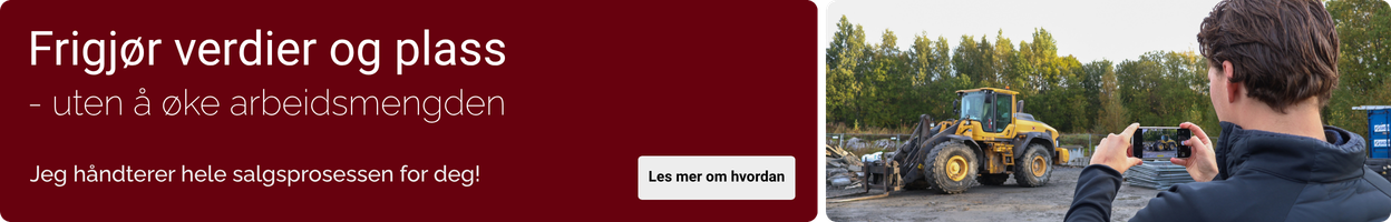 Kampanjebanner på Auksjonen.no