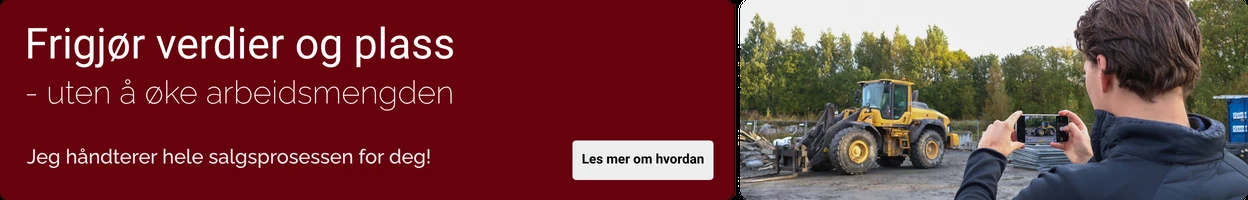 Kampanjebanner på Auksjonen.no