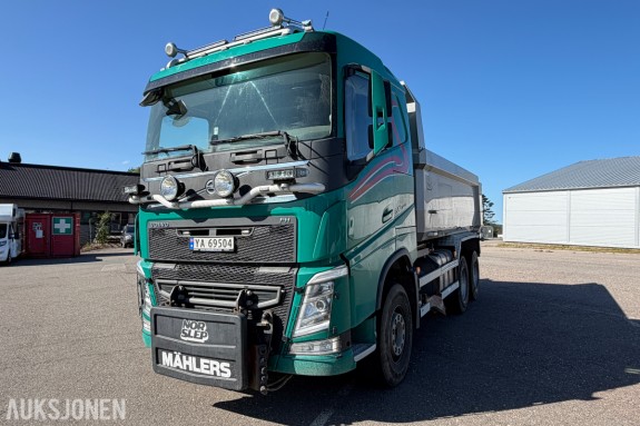 2017 VOLVO FH12 6X4 - 540 BRØYTERIGGET TIPPBIL - EURO 6T - 400049 km