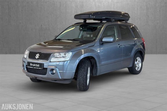2008 SUZUKI GRAND VITARA 1,9 D 129HK/ EU OK 05.2027/ 4X4/ CRUISE/ SKINN/ SKIBOKS/ HENGERFESTES/ SOLTAK/ S+V