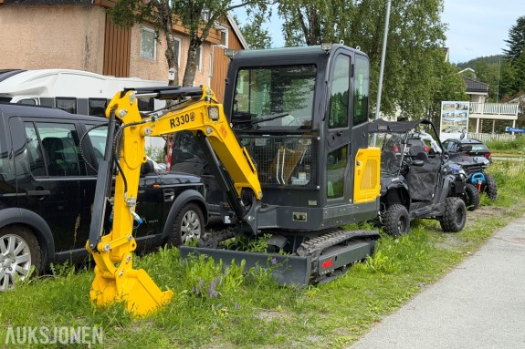 2026 Andre Hydralic Excavtor R330 – ny minigraver - 2151 KG