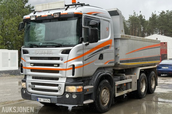 2008 Scania R500 6x4 Tippbil - Manuell - 301211 km