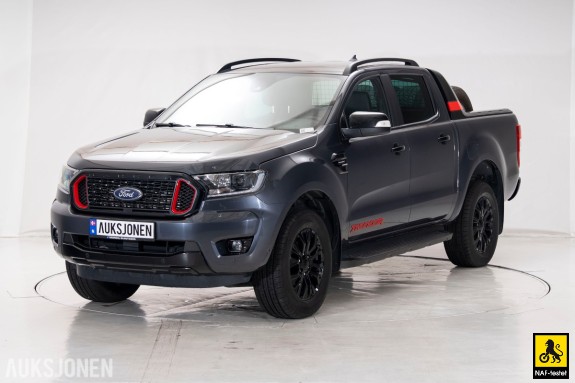 2020 Ford Ranger 213HK DC THUNDER AUT HENGERFESTE ACC LED NAVI KAMERA VARMER SKINN
