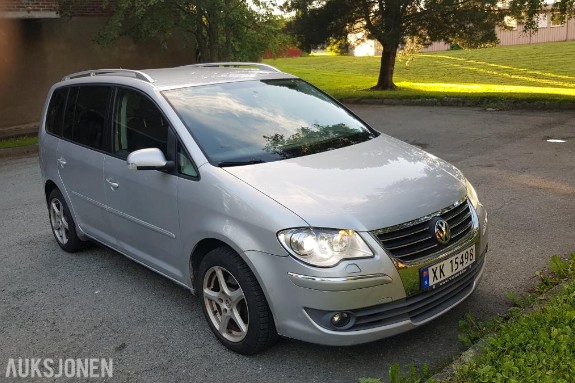 2008 Volkswagen Touran 2.0 Diesel 140hk Automat, Navigasjon EU ok til 07.2028