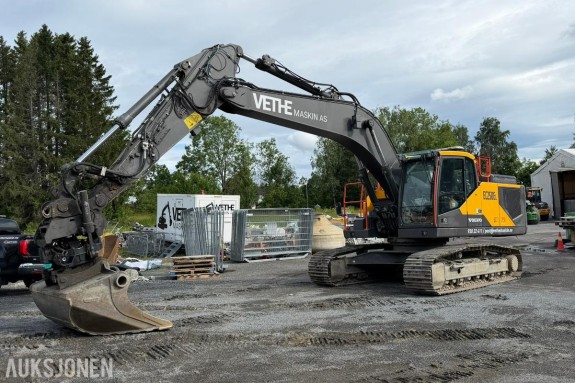 2023 Volvo EC250EL Beltegraver - 1778t - Gjerstad klo - DandA Pigg