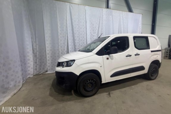 2021 Peugeot Partner, 1,5 HDi 130hk L1 4x4 EU ok til 04.2027