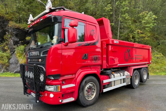2016 Scania R730 6x2 Tippbil– helluft – Eu godkjent til 20.02.2027