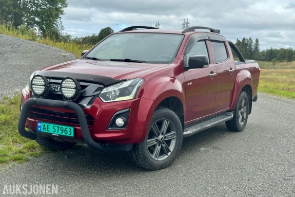 2019 Isuzu D-Max 1.9 163 hk 4x4 automat 4-dørs - Eu-godkjent til 09/27 - Km: 111 406