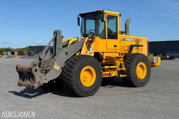 2001 Volvo L120D hjullaster - Spakestyring - 4 funksjon - ryggekamera - hk feste