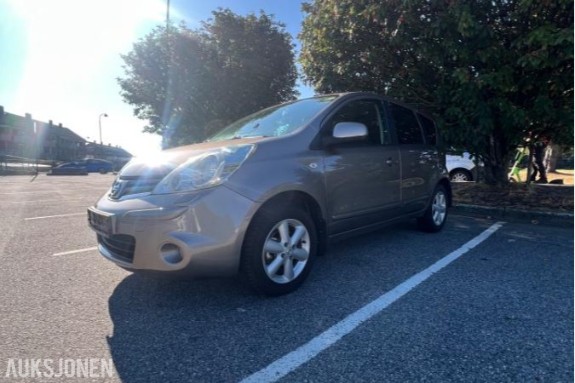 2010 Nissan Note 1.4 Bensin 88hk EU ok til 08.2028
