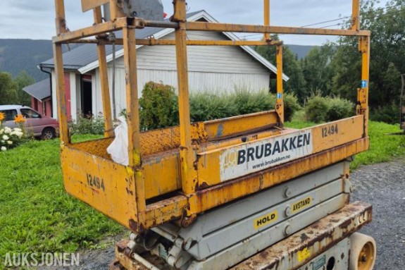SkyJack sakselift uten batterier