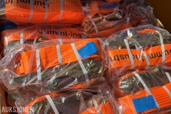2020 Jekkestropper 10 tonn, 10 meter Gummi Industri 100 stk, 1 pall